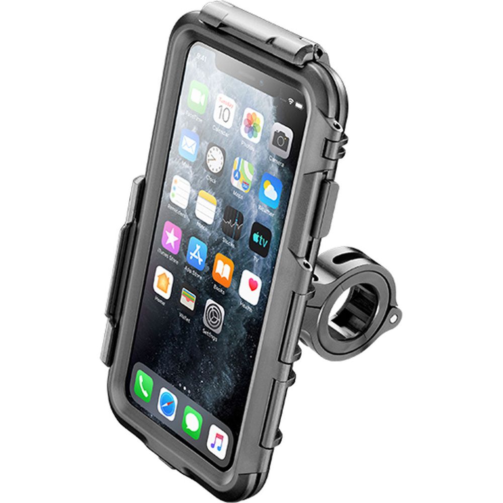 Interphone Tubular Handlebar Mount Case For iPhone 11 Pro Max