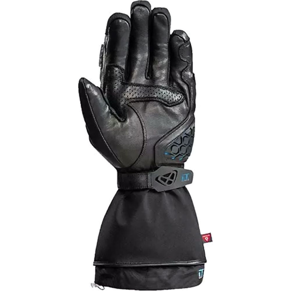 Ixon IT Aso Heated Textile Gloves Black - FREE UK Shipping, FREE 365 Day Returns | Moto Central