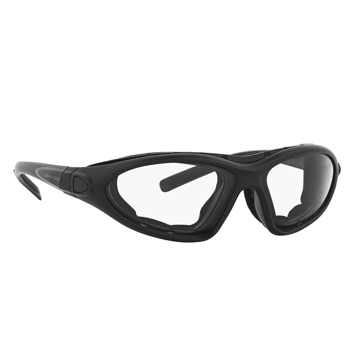 John Doe Five Star Photochromatic Sunglasses Black With Clear Lenses