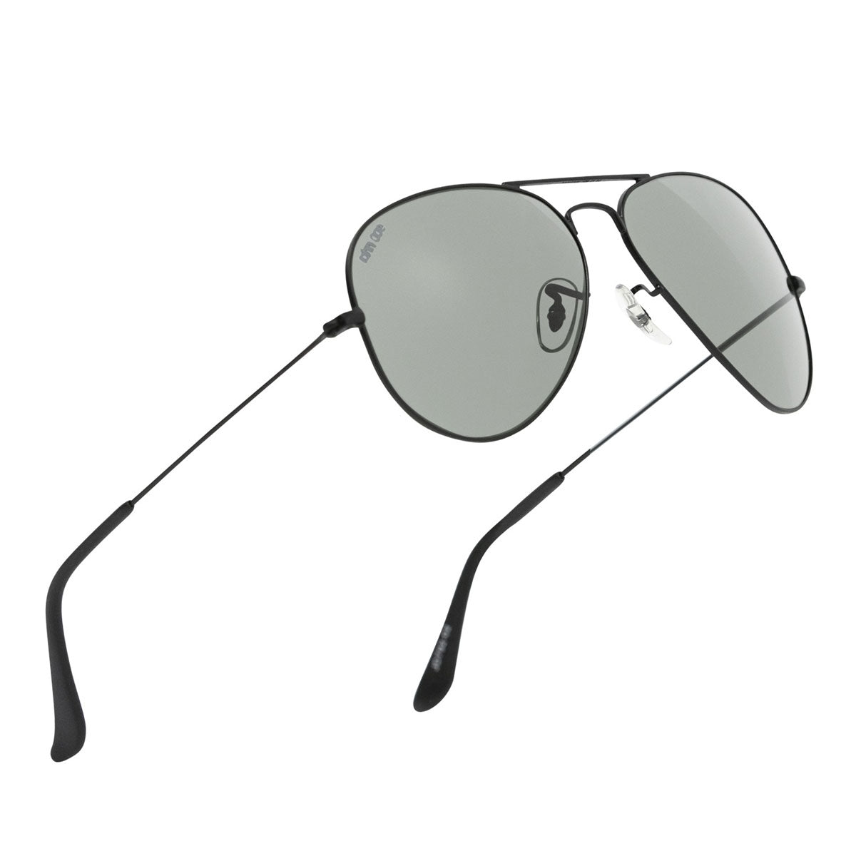 John Doe Aviator Sunglasses Matt Black