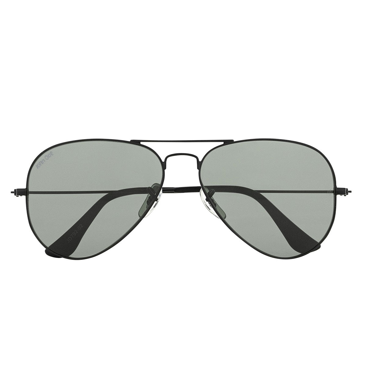 John Doe Aviator Sunglasses Matt Black