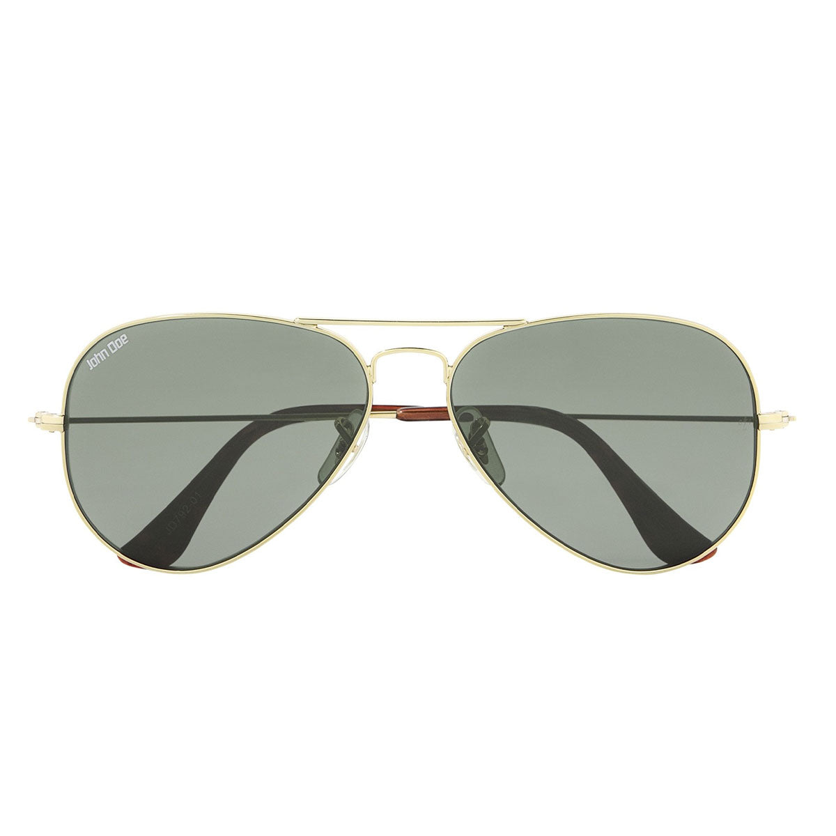 John Doe Aviator Sunglasses Shiny Gold