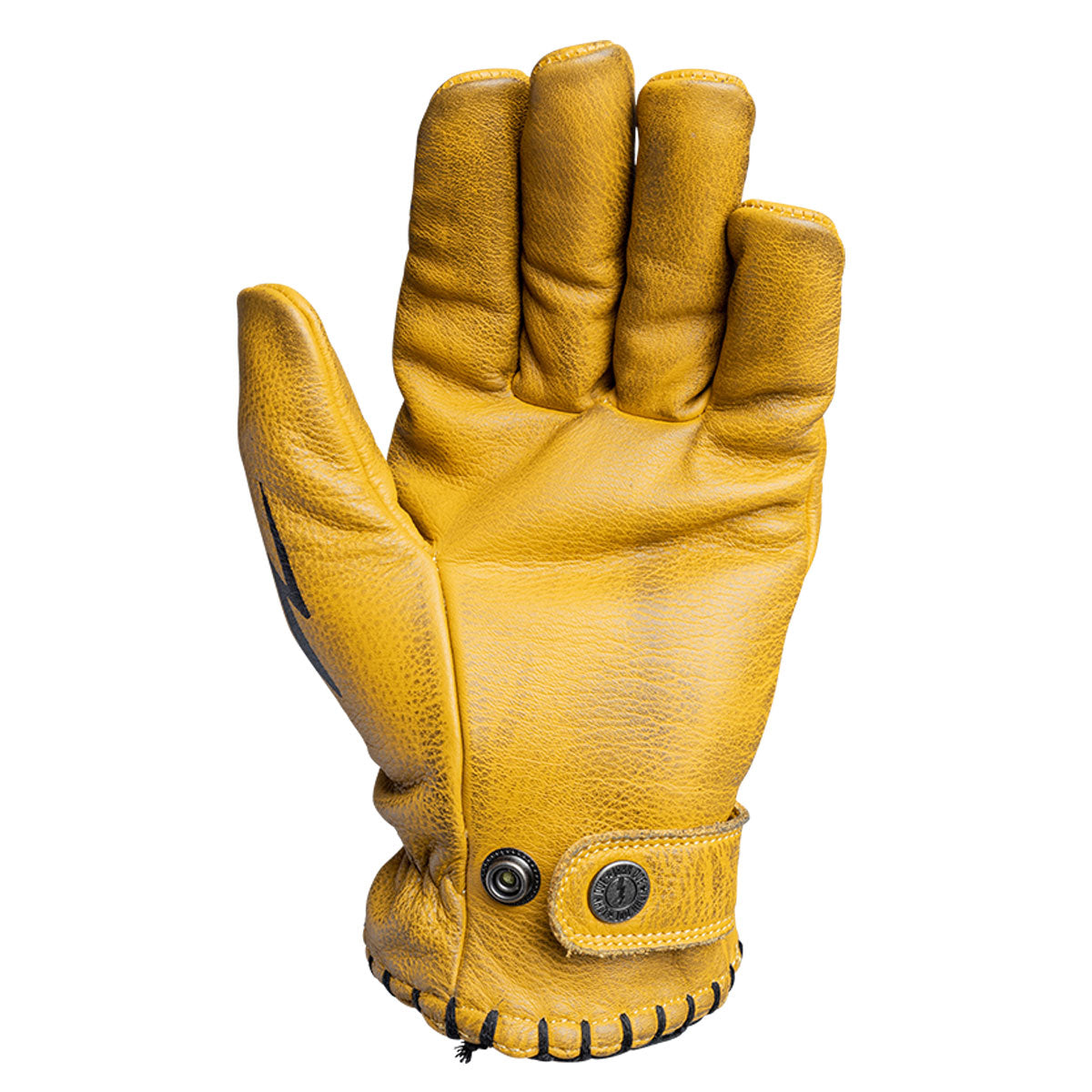 John Doe Coyote Leather Gloves Yellow / Black