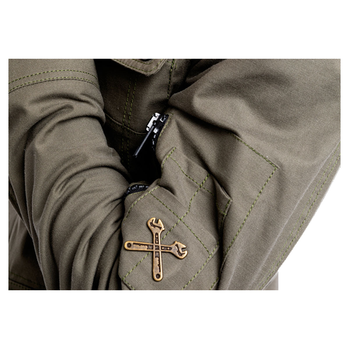 John Doe Explorer Textile Jacket With XTM Fiber Olive - FREE UK Shipping, FREE 365 Day Returns | Moto Central