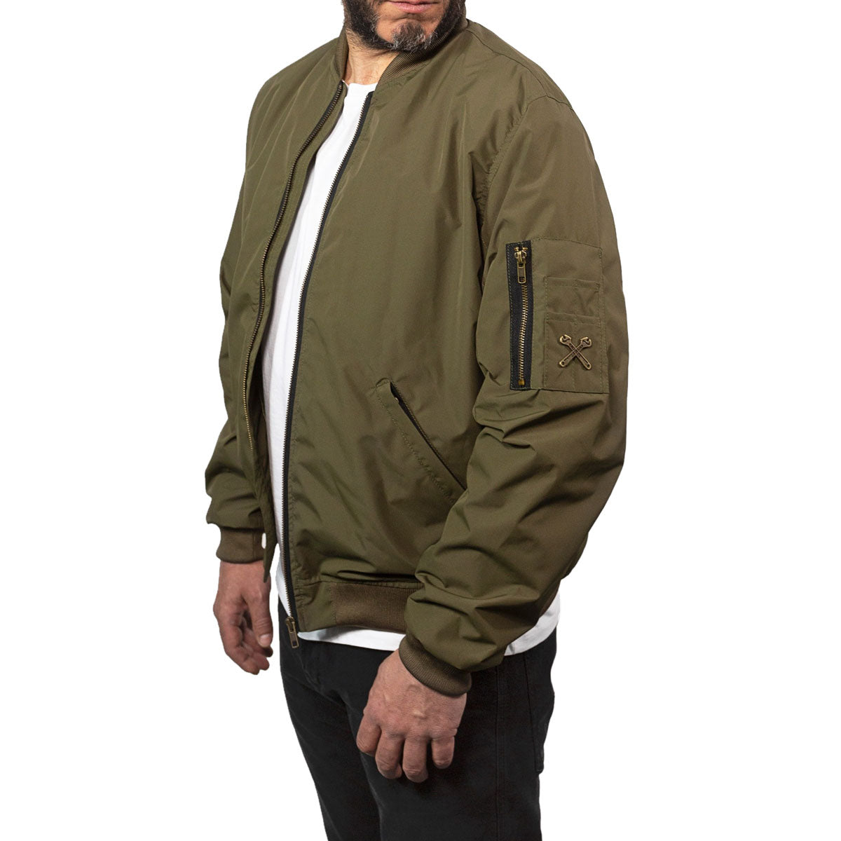 John Doe Flight Textile Jacket With XTM Aramid Fibre Olive Green - FREE UK Shipping, FREE 365 Day Returns | Moto Central