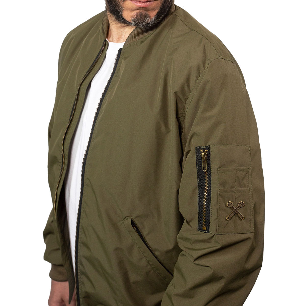 John Doe Flight Textile Jacket With XTM Aramid Fibre Olive Green - FREE UK Shipping, FREE 365 Day Returns | Moto Central