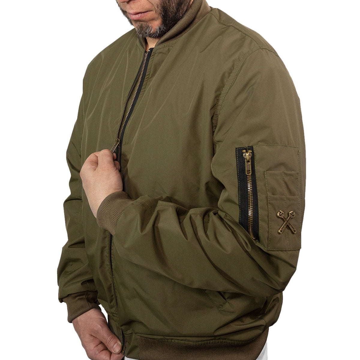 John Doe Flight Textile Jacket With XTM Aramid Fibre Olive Green - FREE UK Shipping, FREE 365 Day Returns | Moto Central