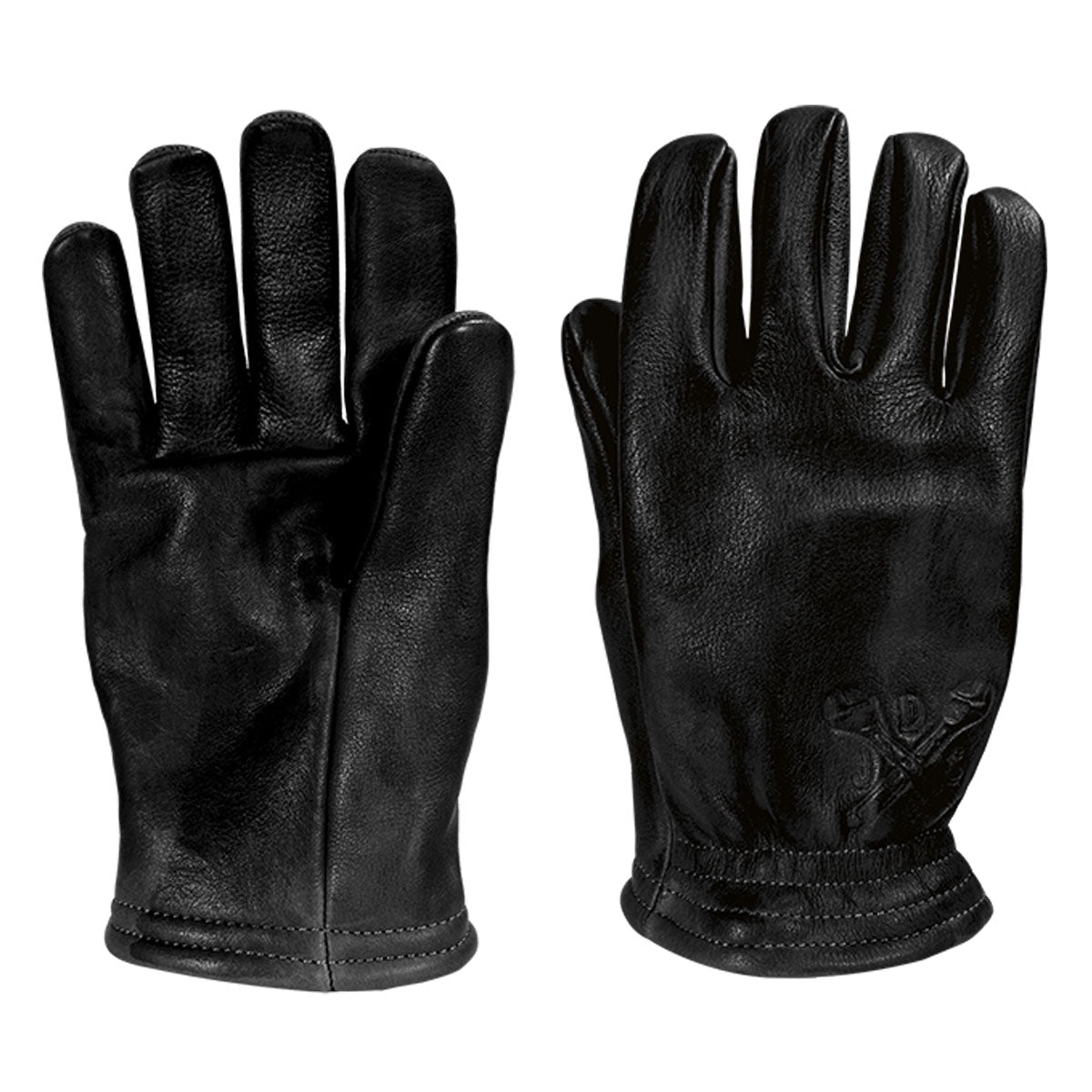 John Doe Freewheeler XTM Leather Gloves Used Black - FREE UK Shipping, FREE 365 Day Returns | Moto Central