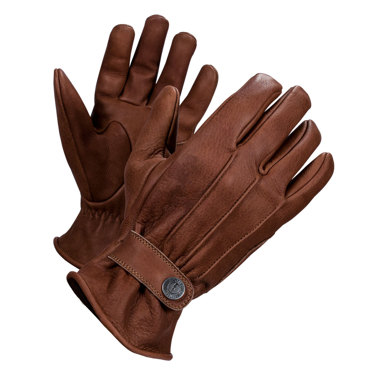 John Doe Grinder XTM Leather Gloves Brown