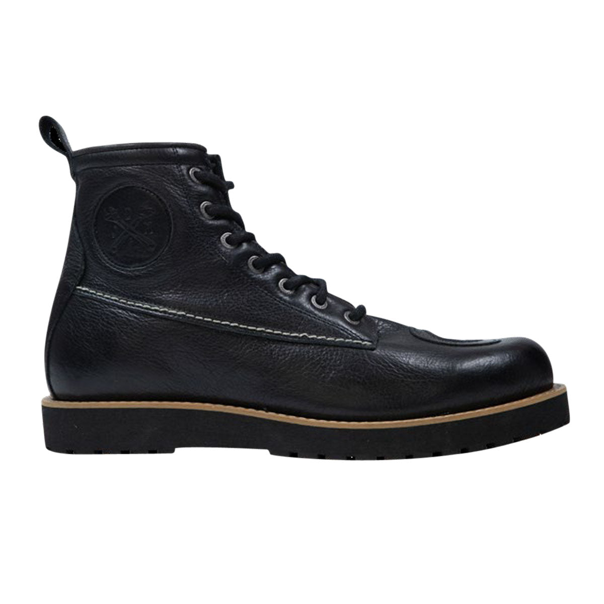 John Doe Iron V2.0 Leather Boots Black  - FREE UK Shipping, FREE 365 Day Returns | Moto Central