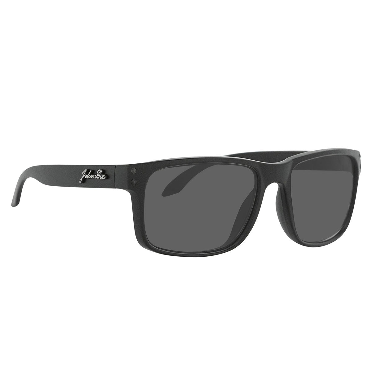 John Doe Ironhead Sunglasses Black With Grey Lenses