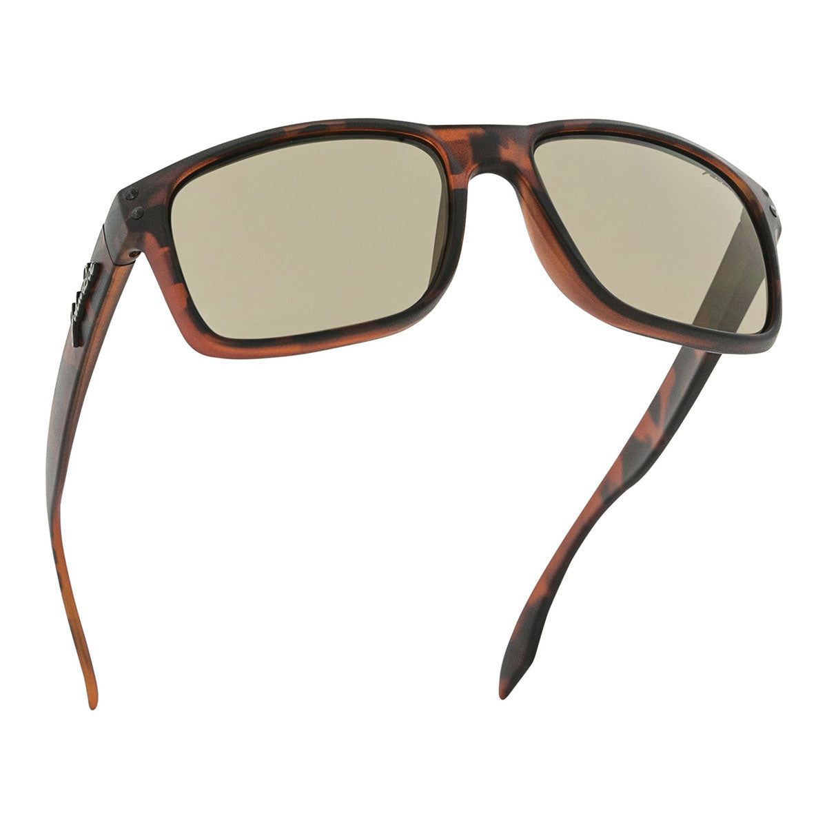 John Doe Ironhead Horn Sunglasses Brown With Grey Lenses