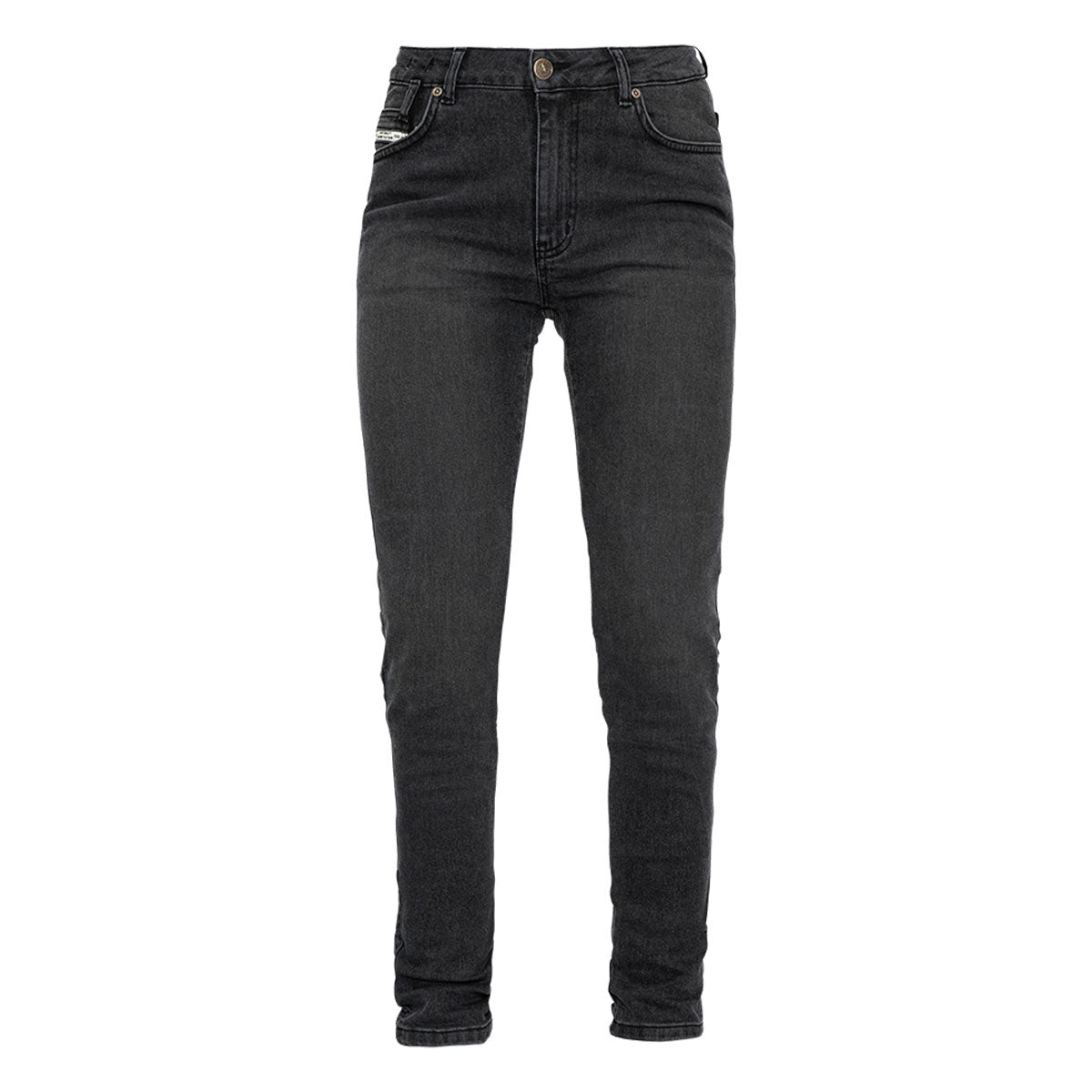 John Doe Jane High Mono Ladies Riding Denim Jeans With XTM Fiber Used Black