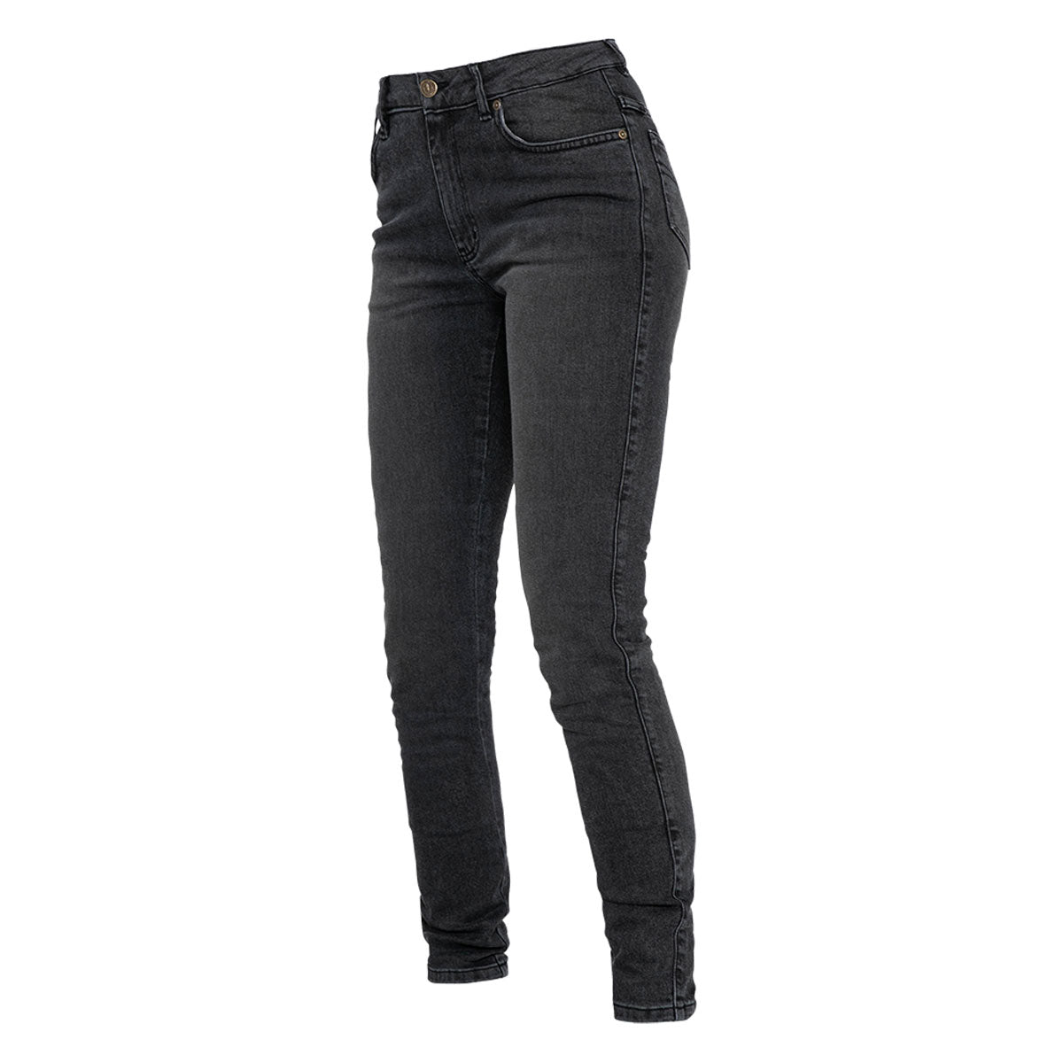 John Doe Jane High Mono Ladies Riding Denim Jeans With XTM Fiber Used Black - FREE UK Shipping, FREE 365 Day Returns | Moto Central