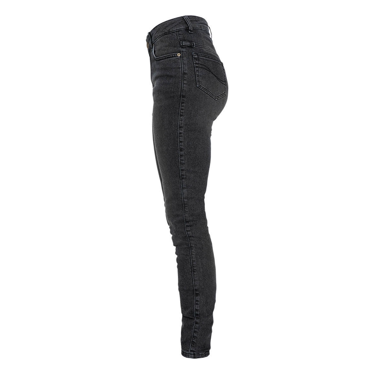 John Doe Jane High Mono Ladies Riding Denim Jeans With XTM Fiber Used Black - FREE UK Shipping, FREE 365 Day Returns | Moto Central