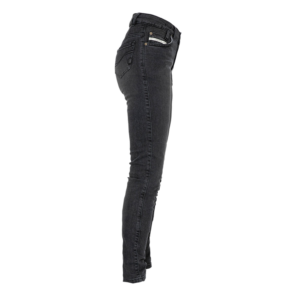 John Doe Jane High Mono Ladies Riding Denim Jeans With XTM Fiber Used Black - FREE UK Shipping, FREE 365 Day Returns | Moto Central