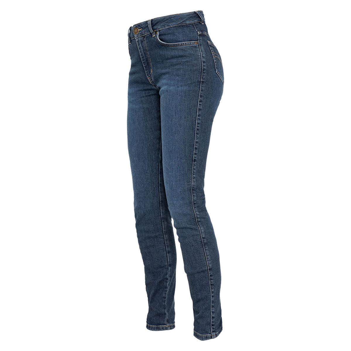 John Doe Jane High Mono Ladies Riding Denim Jeans With XTM Fiber Indigo - FREE UK Shipping, FREE 365 Day Returns | Moto Central