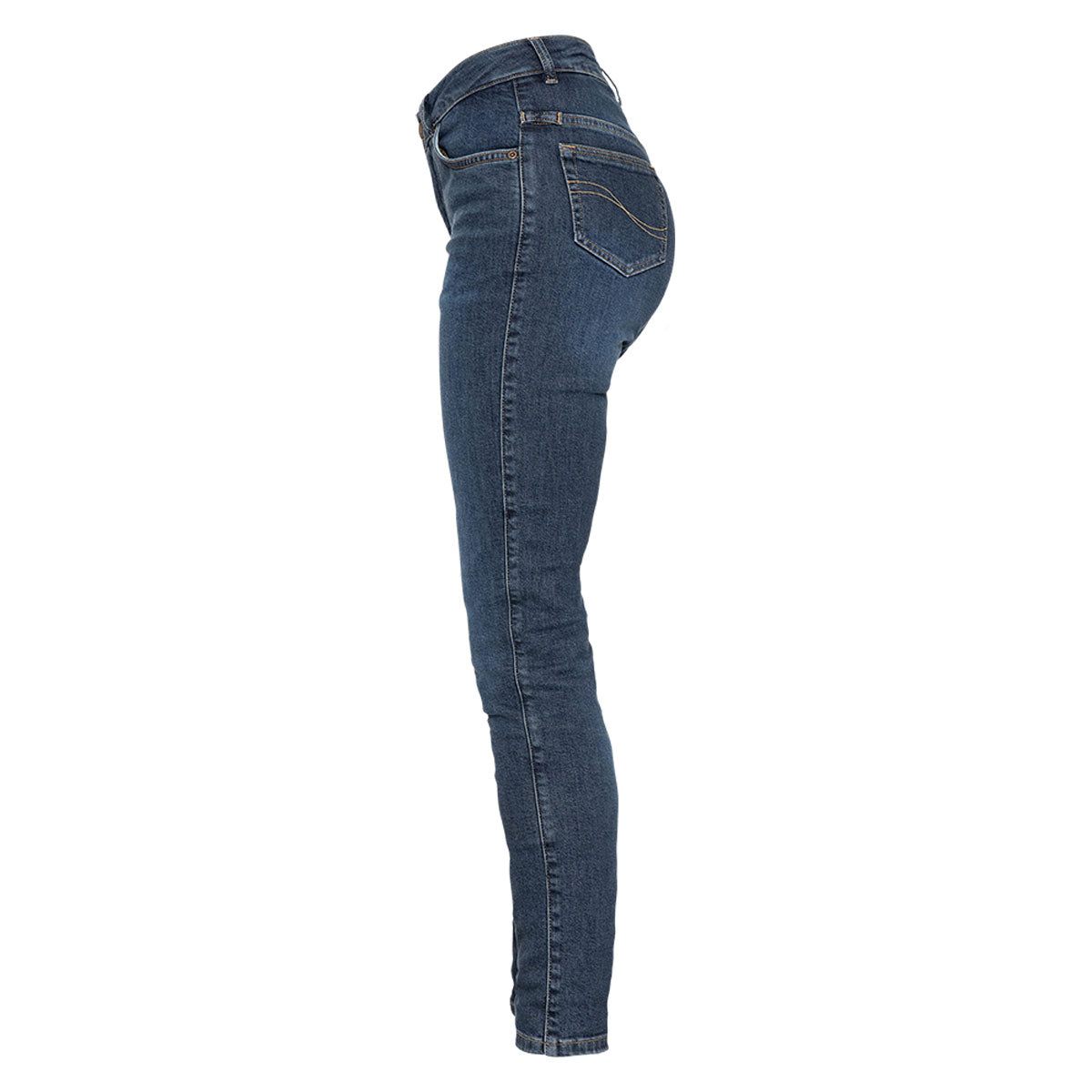 John Doe Jane High Mono Ladies Riding Denim Jeans With XTM Fiber Indigo - FREE UK Shipping, FREE 365 Day Returns | Moto Central