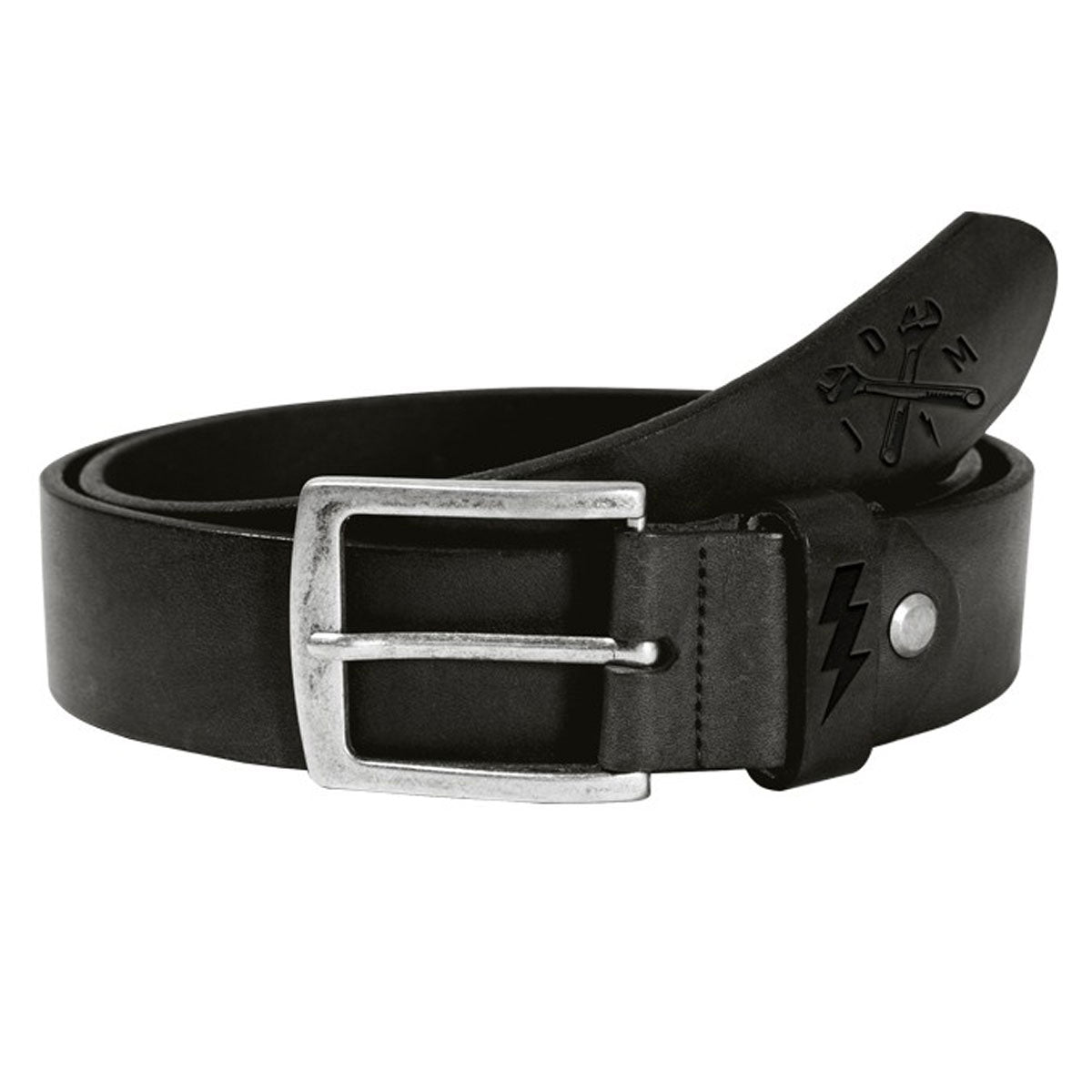 John Doe Cross Tool Leather Belt Black