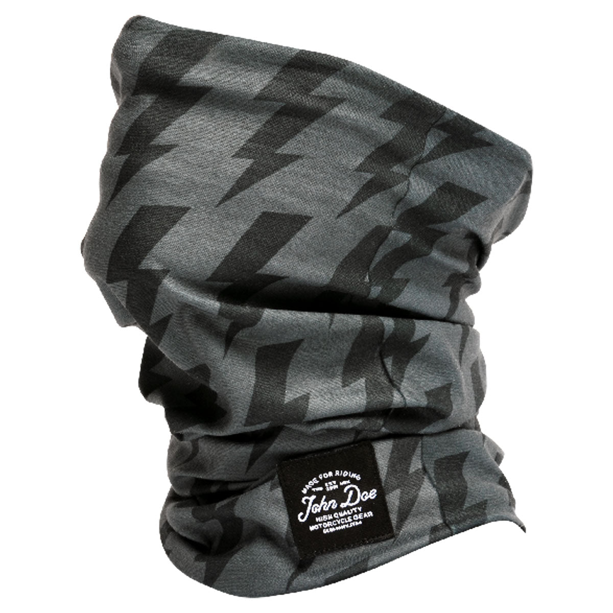 John Doe Multifunctional Neck Tube Flash Black / Grey