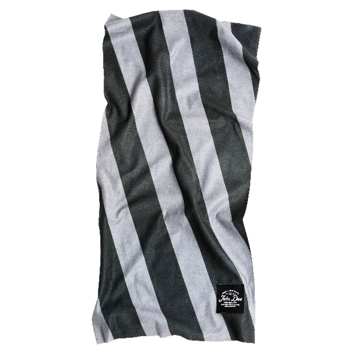 John Doe Multifunctional Neck Tube Stripes Black / Grey - FREE UK Shipping, FREE 365 Day Returns | Moto Central