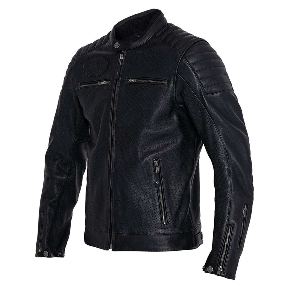 John Doe Dexter Leather Jacket Black - FREE UK Shipping, FREE 365 Day Returns | Moto Central