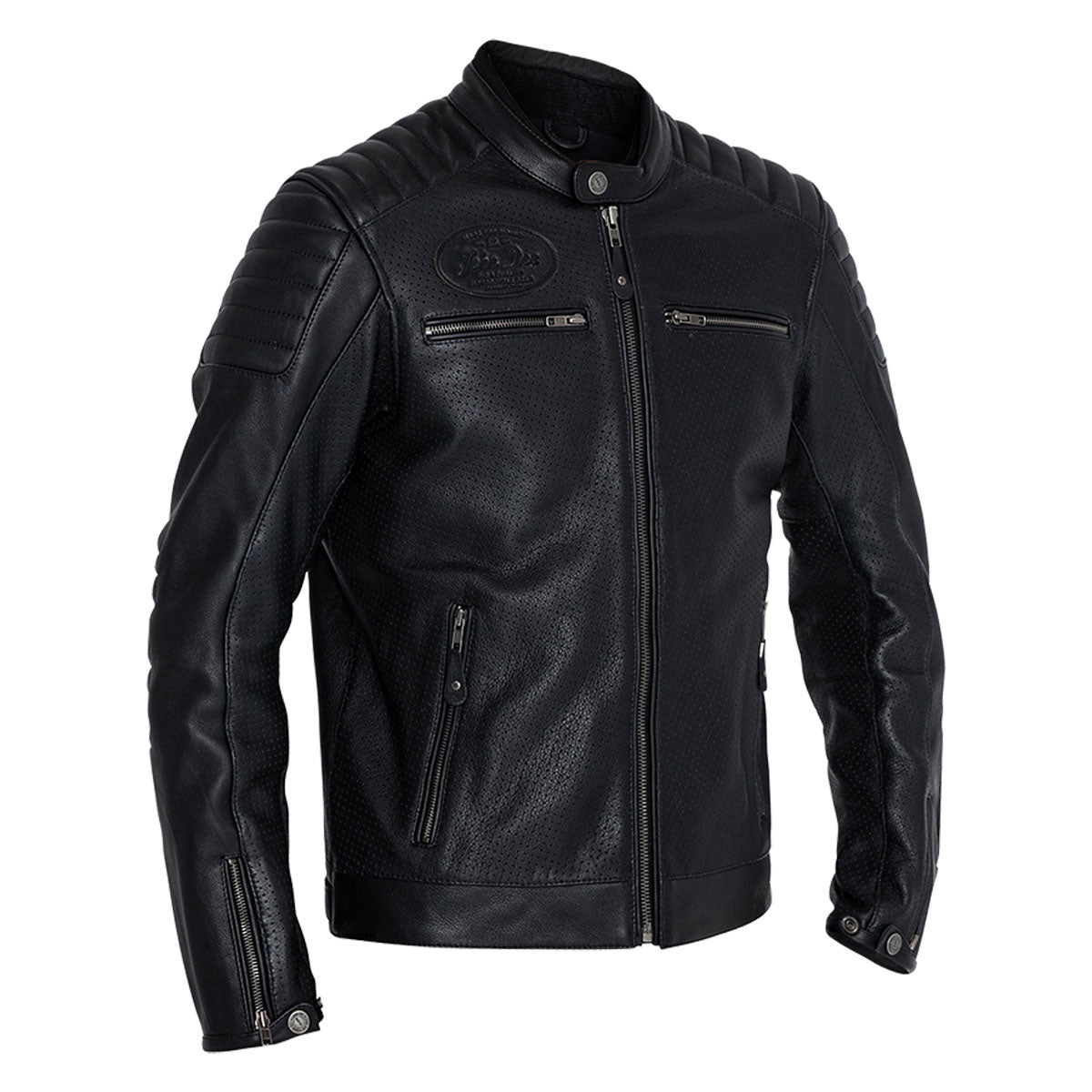 John Doe Dexter Leather Jacket Black - FREE UK Shipping, FREE 365 Day Returns | Moto Central