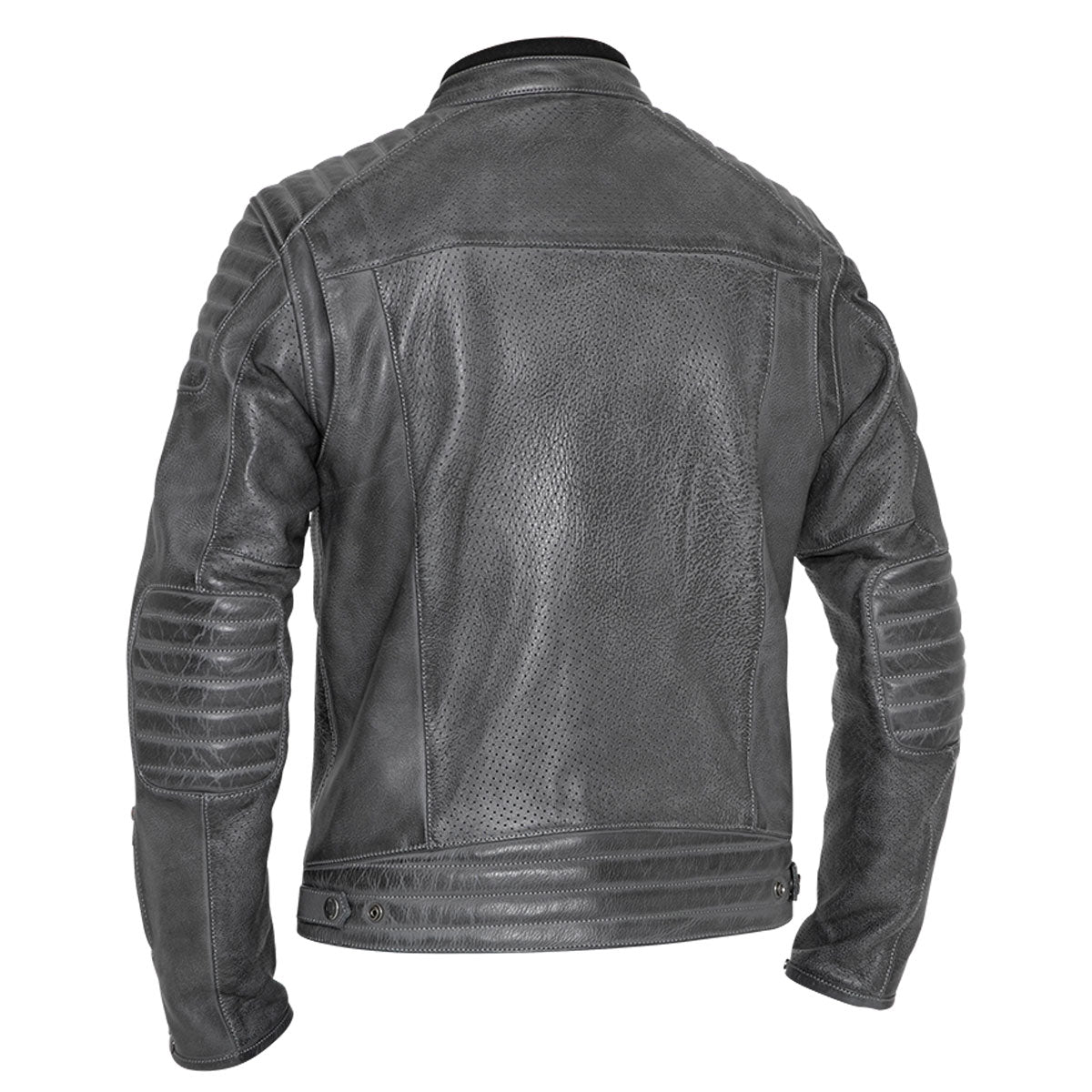 John Doe Storm Leather Jacket Grey