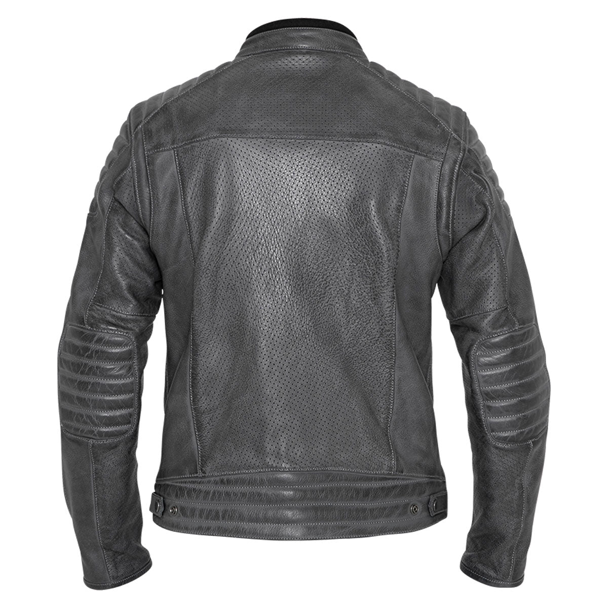 John Doe Storm Leather Jacket Grey