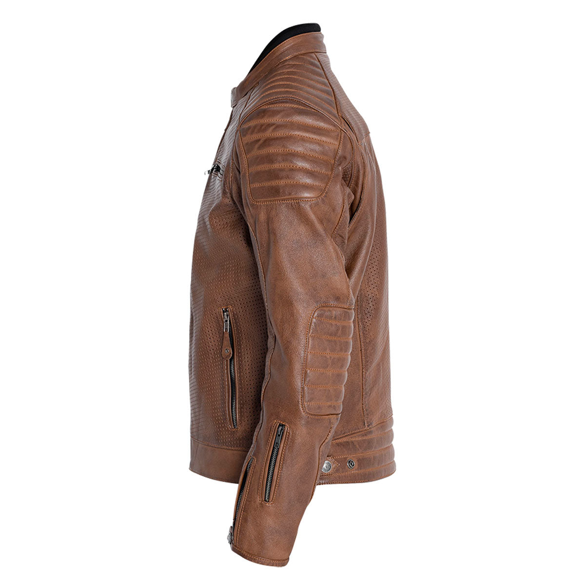 John Doe Storm Leather Jacket Tobacco