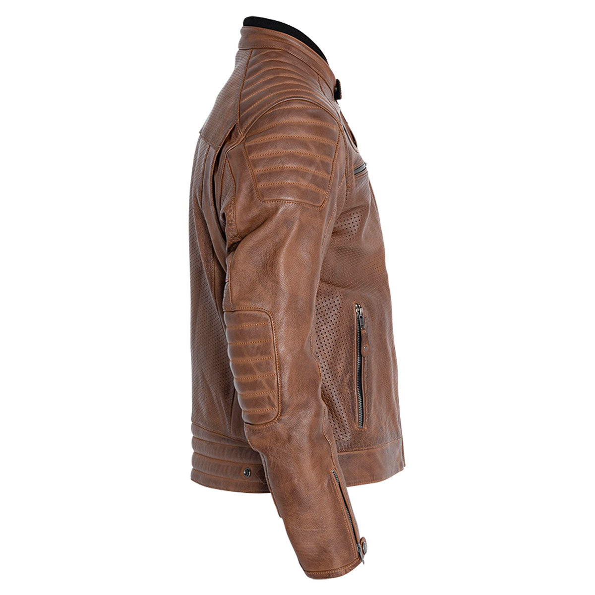 John Doe Storm Leather Jacket Tobacco