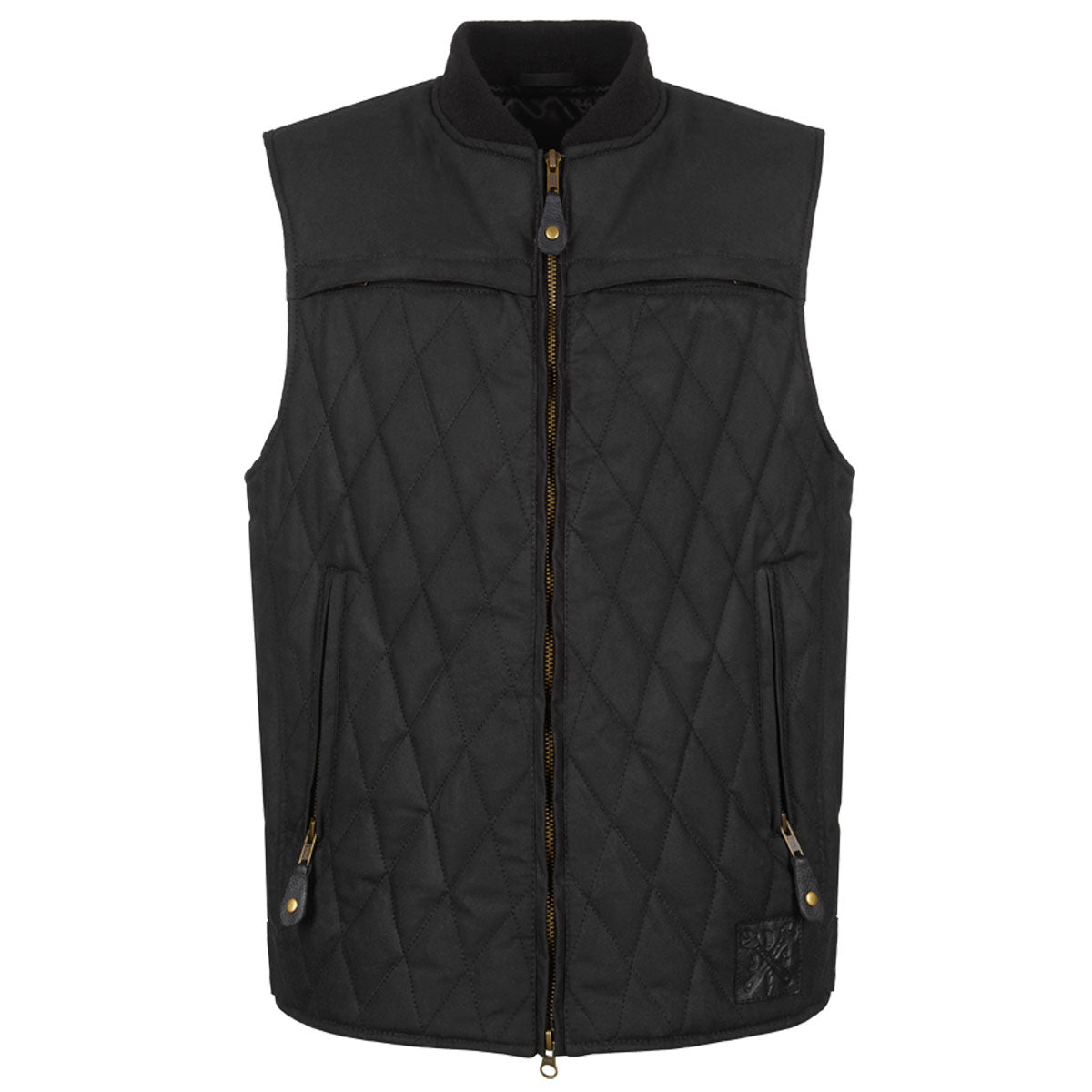 John Doe Lowride Wax Vest Black - FREE UK Shipping, FREE 365 Day Returns | Moto Central