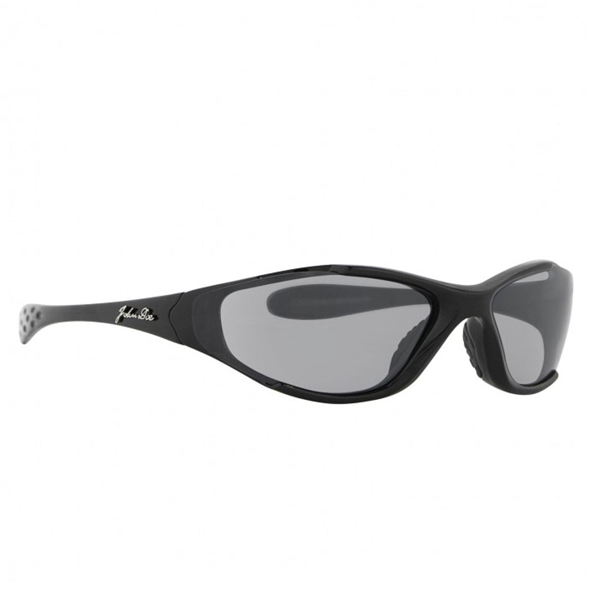 John Doe Memphis Basic Sunglasses Black With Grey Lenses - FREE UK Shipping, FREE 365 Day Returns | Moto Central