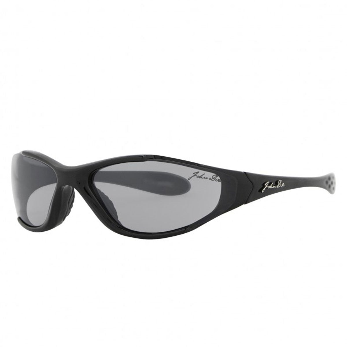 John Doe Memphis Basic Sunglasses Black With Grey Lenses - FREE UK Shipping, FREE 365 Day Returns | Moto Central