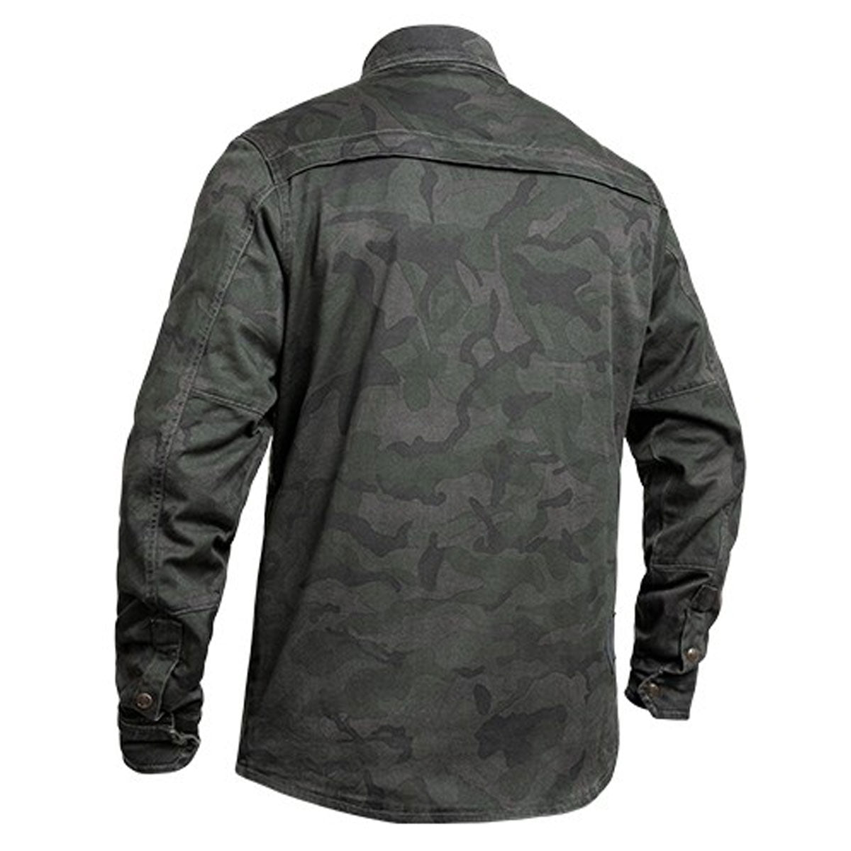 John Doe Motoshirt Protective Riding Overshirt With XTM Fiber Camo Grey