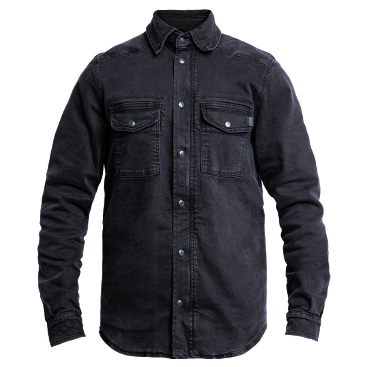 John Doe Motoshirt Protective Overshirt With XTM Fiber Denim Black