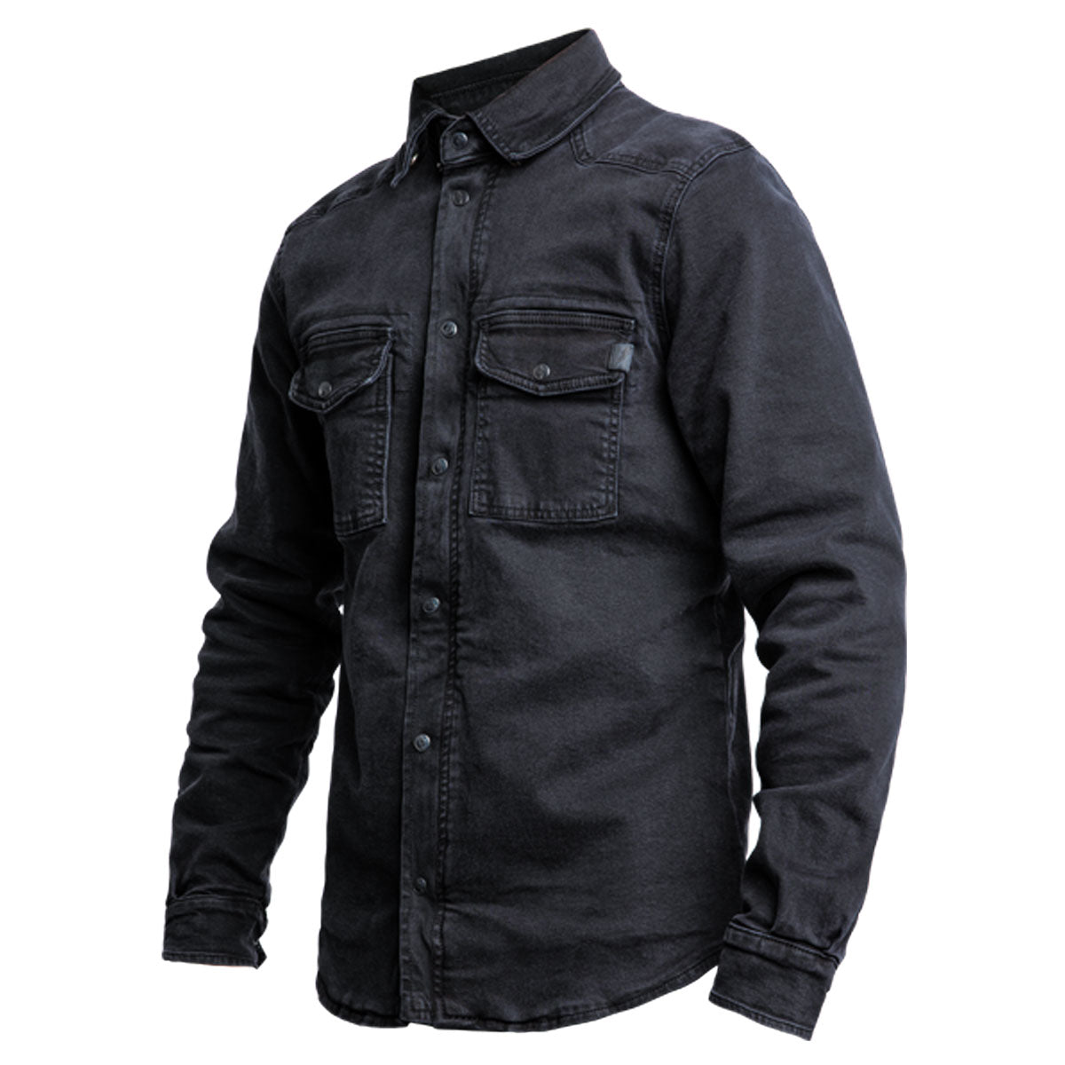 John Doe Motoshirt Protective Overshirt With XTM Fiber Denim Black  - FREE UK Shipping, FREE 365 Day Returns | Moto Central