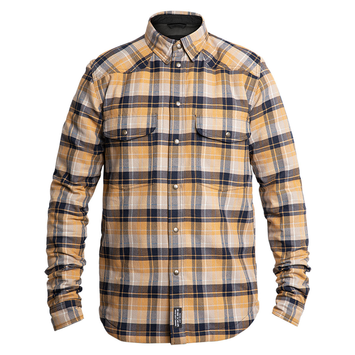 John Doe Motoshirt Protective Overshirt With XTM Fiber Yellow