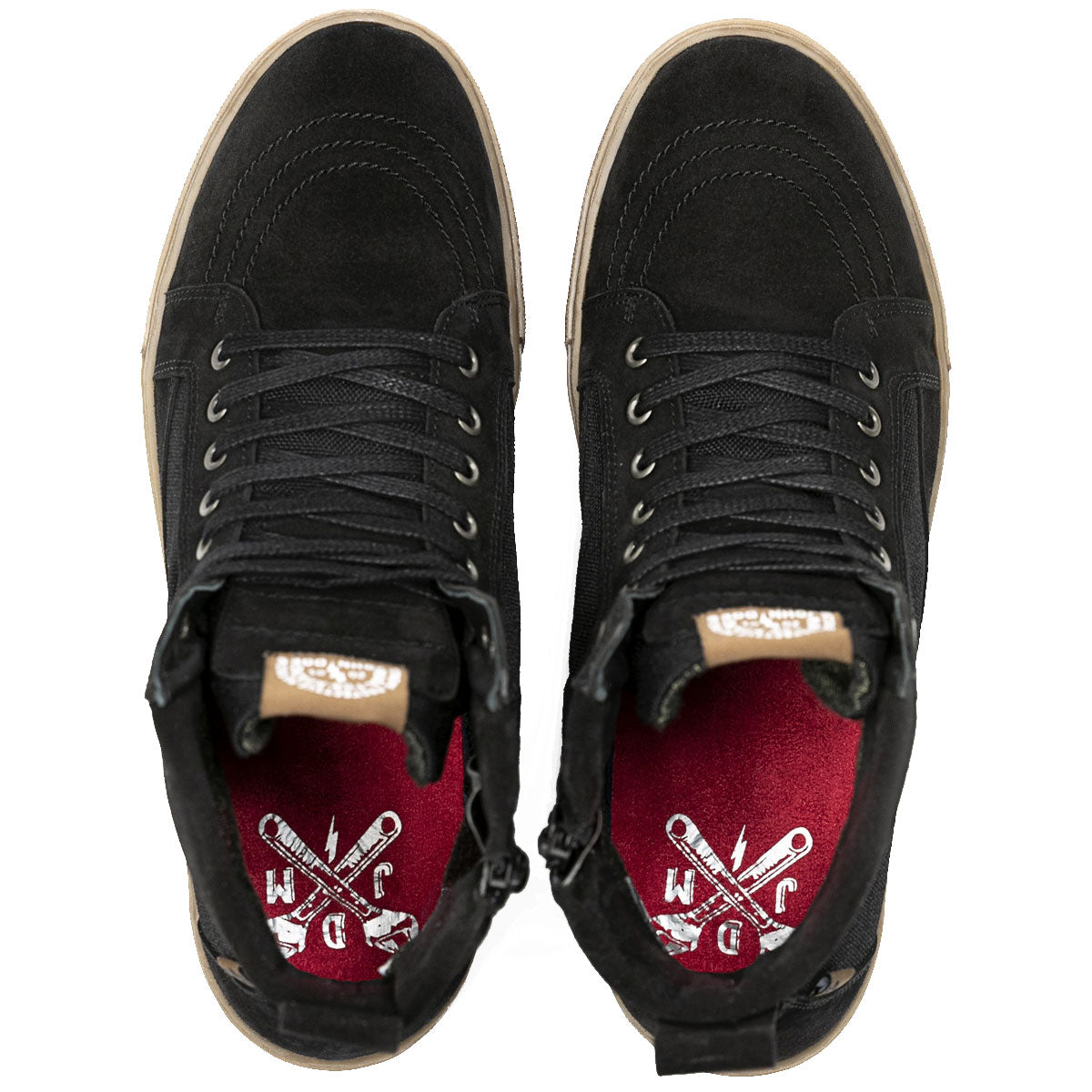 John Doe Neo Riding Sneakers Black / Brown - FREE UK Shipping, FREE 365 Day Returns | Moto Central