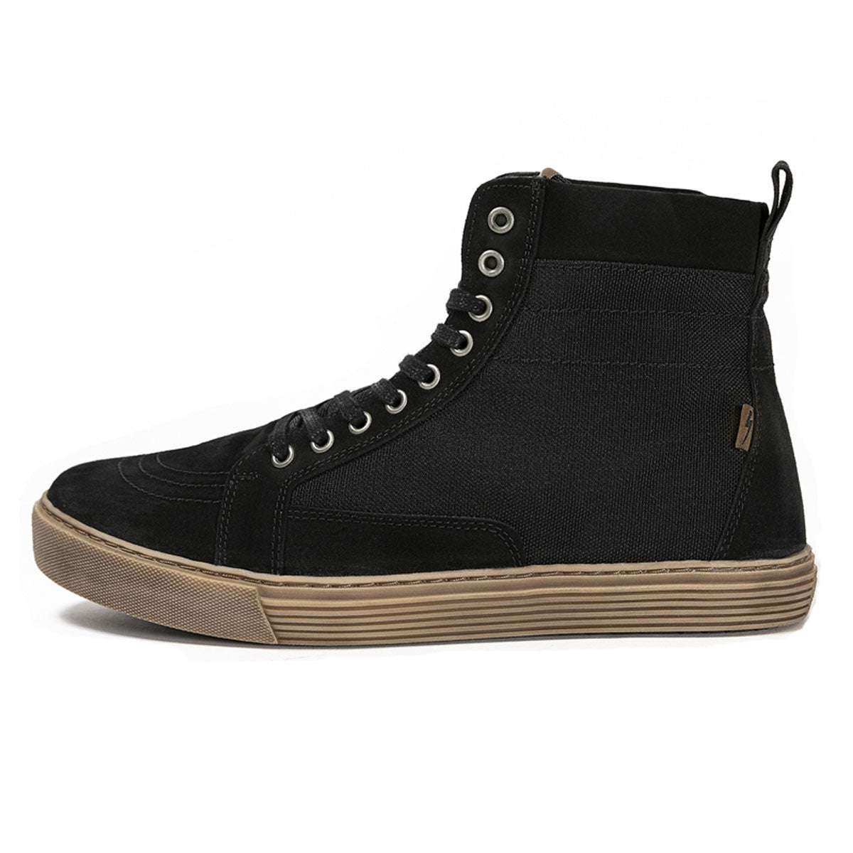 John Doe Neo Riding Sneakers Black / Brown - FREE UK Shipping, FREE 365 Day Returns | Moto Central