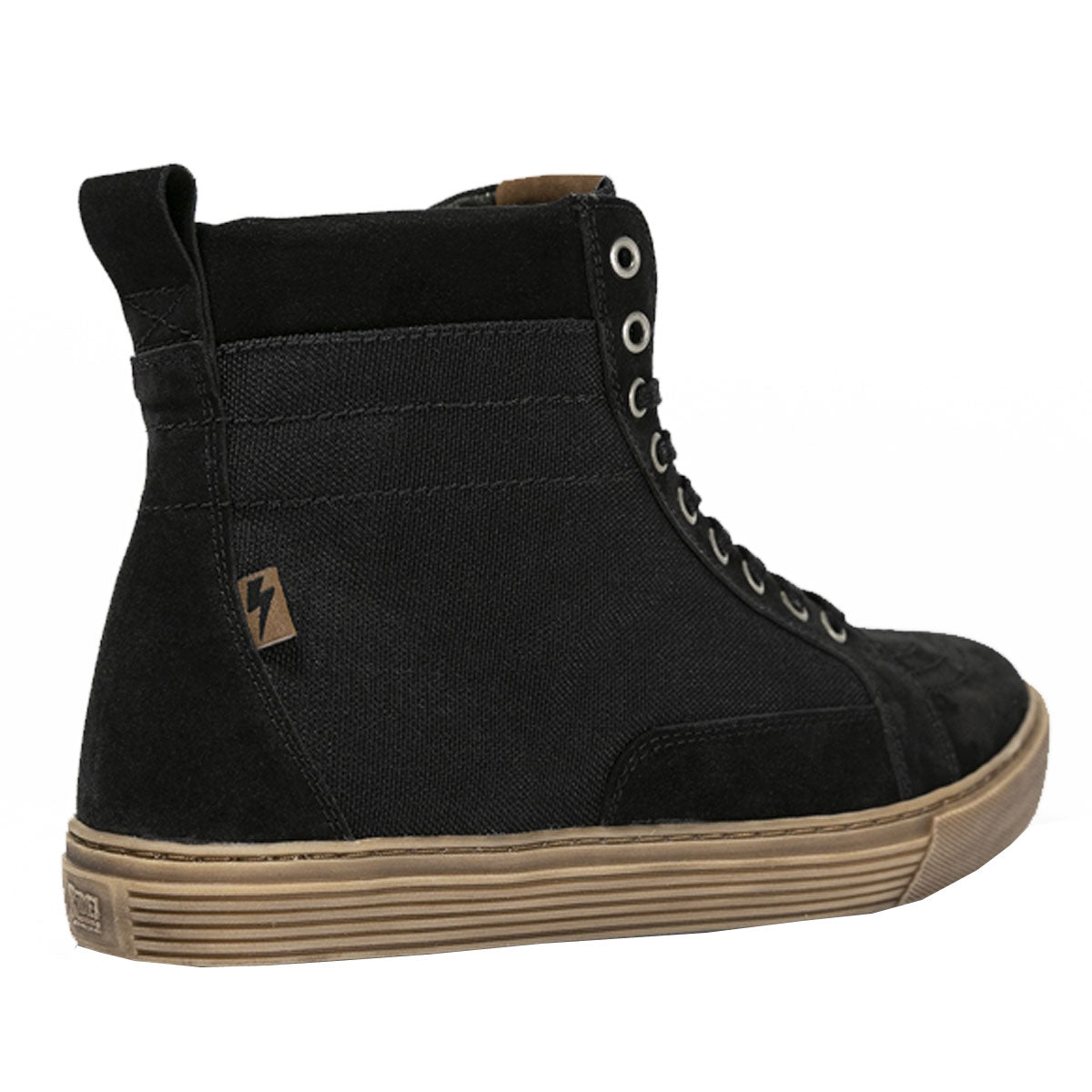 John Doe Neo Riding Sneakers Black / Brown - FREE UK Shipping, FREE 365 Day Returns | Moto Central