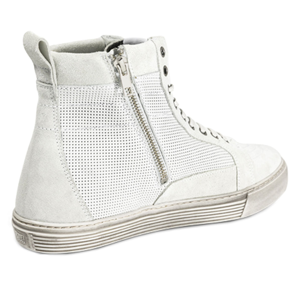 John Doe Neo Riding Sneakers White / White - FREE UK Shipping, FREE 365 Day Returns | Moto Central