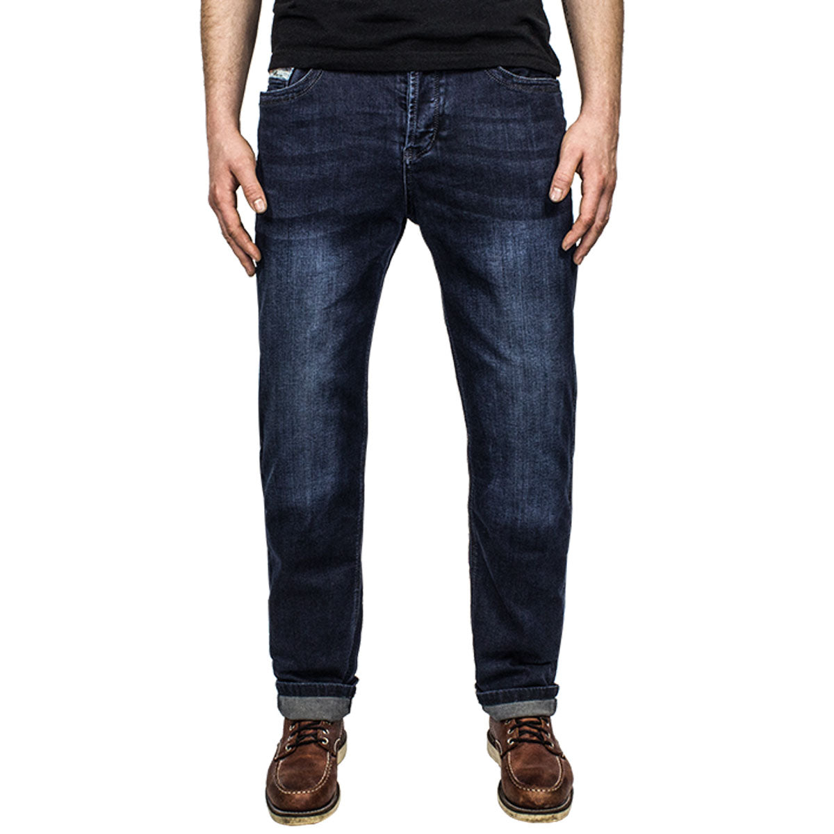 John Doe Original Riding Denim Jeans Used Dark Blue