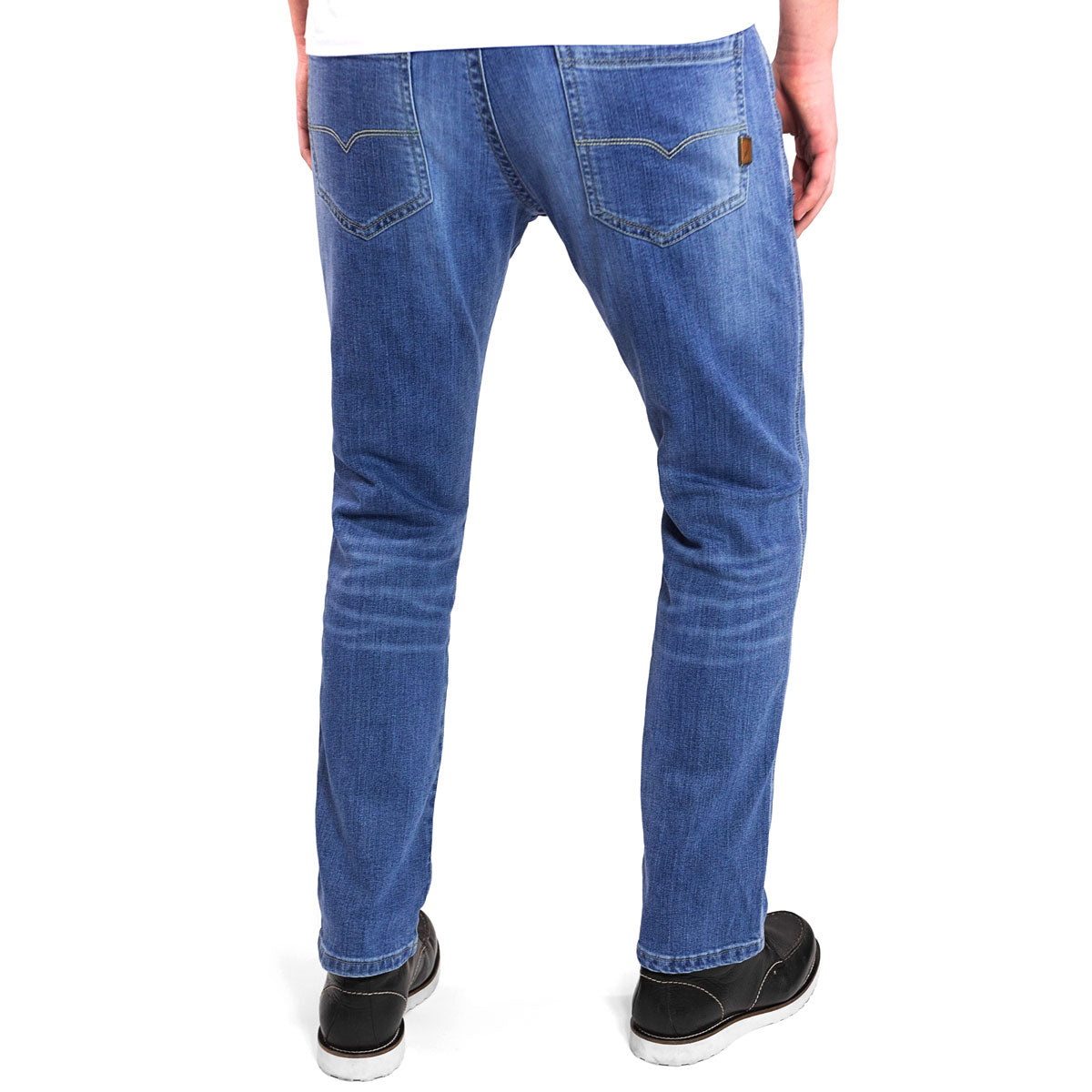 John Doe Original Riding Denim Jeans Used Light Blue