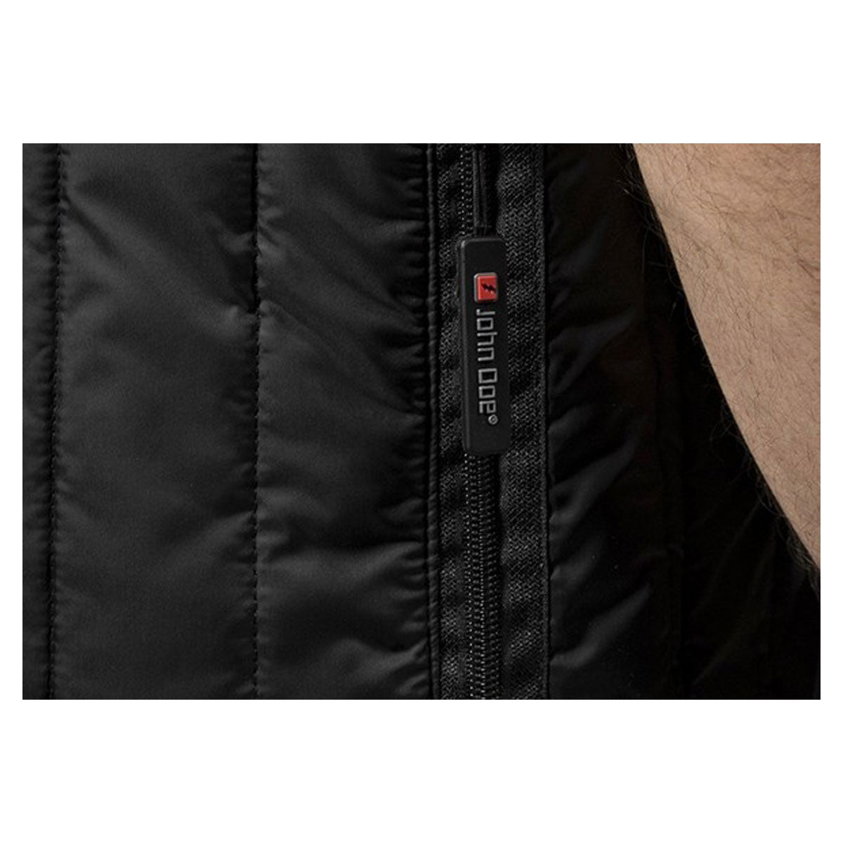 John Doe Originals Casual Vest Black - FREE UK Shipping, FREE 365 Day Returns | Moto Central