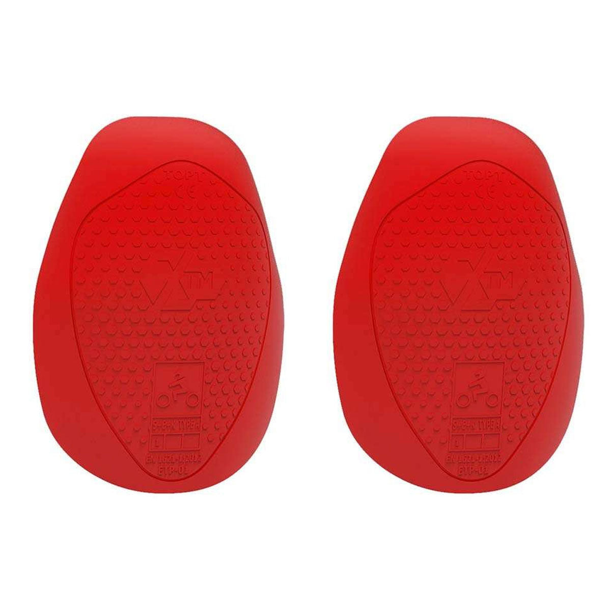 John Doe Level 1 Shoulder / Elbow Protector Red - Pair