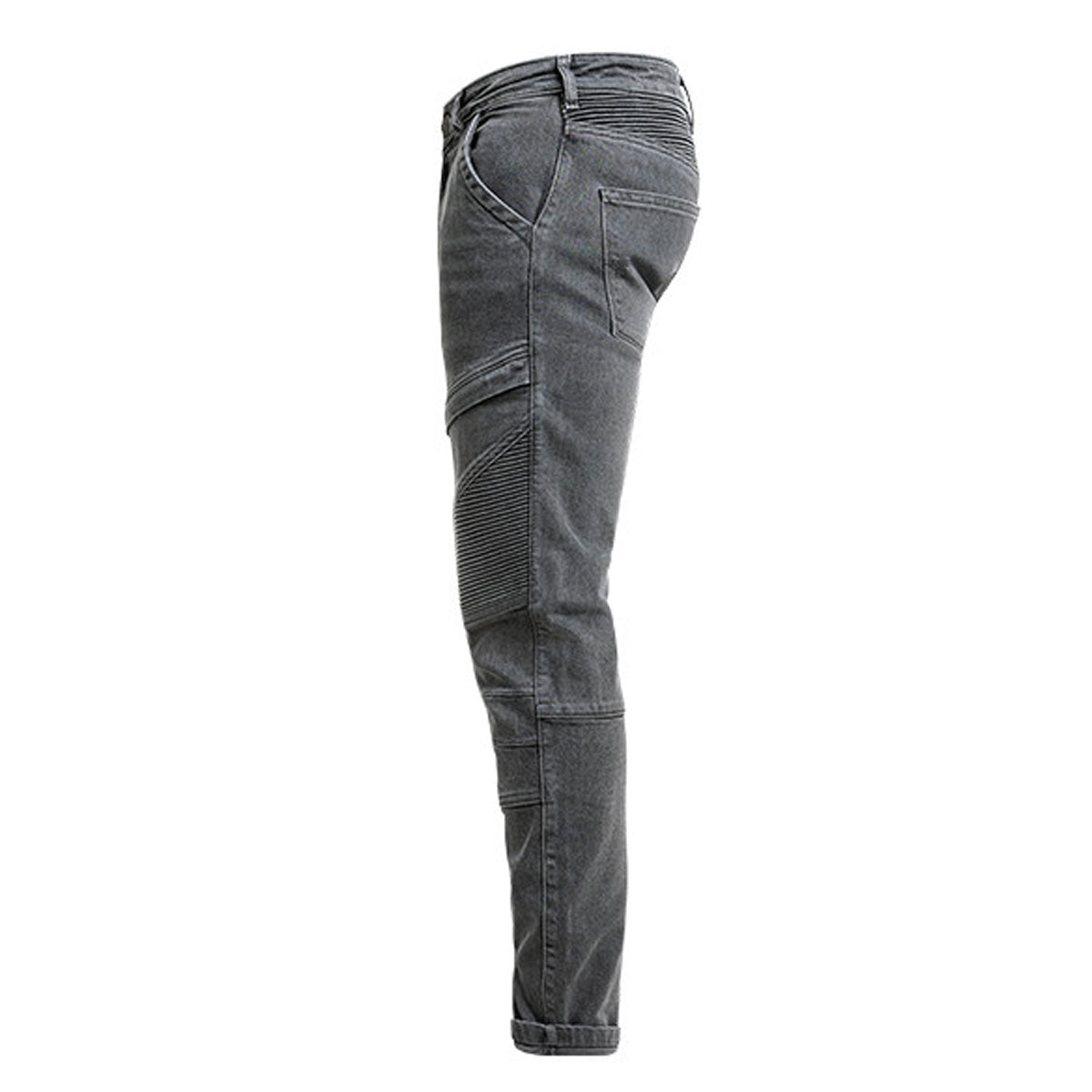 John Doe Rebel Mono Riding Denim Jeans With XTM Fiber Grey