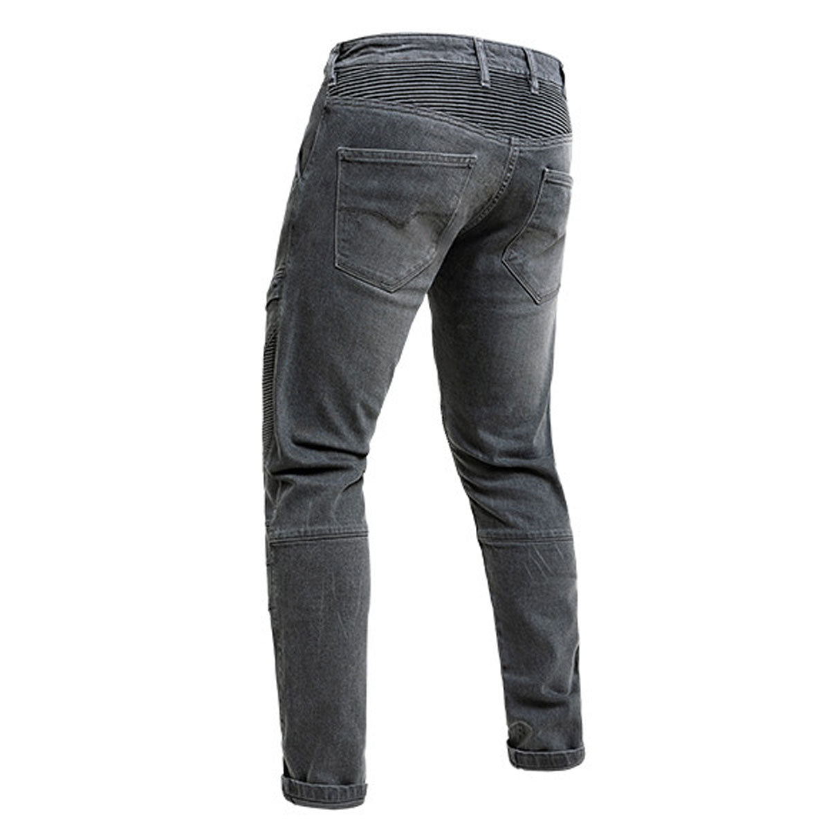 John Doe Rebel Mono Riding Denim Jeans With XTM Fiber Grey