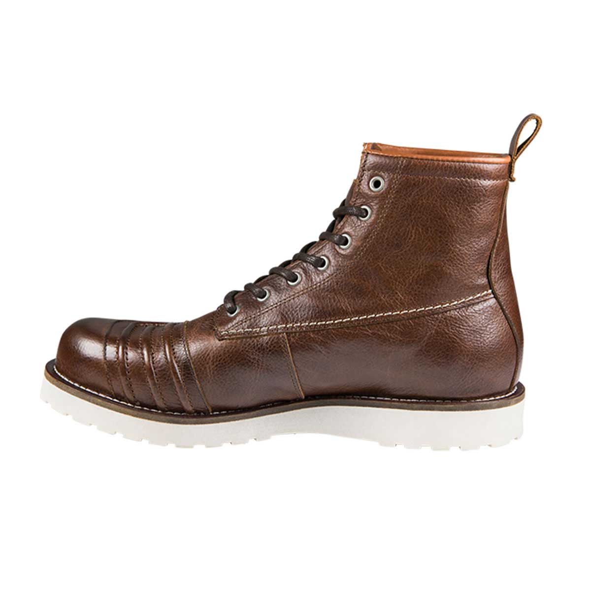 John Doe Iron Boots With XTM Fiber Brown - FREE UK Shipping, FREE 365 Day Returns | Moto Central