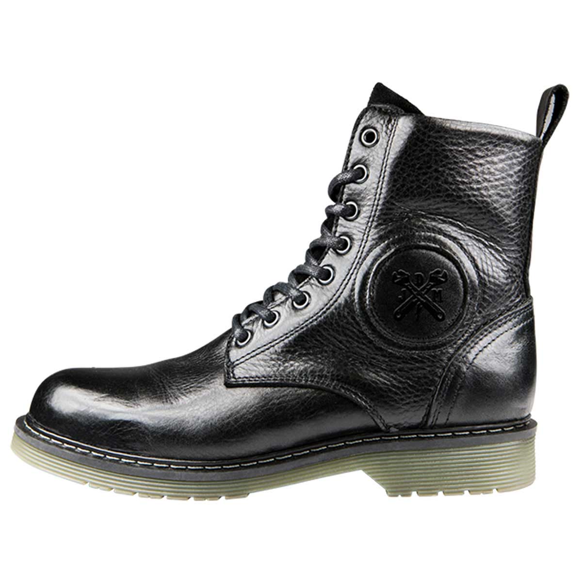 John Doe Sixty Leather Boots Black - FREE UK Shipping, FREE 365 Day Returns | Moto Central